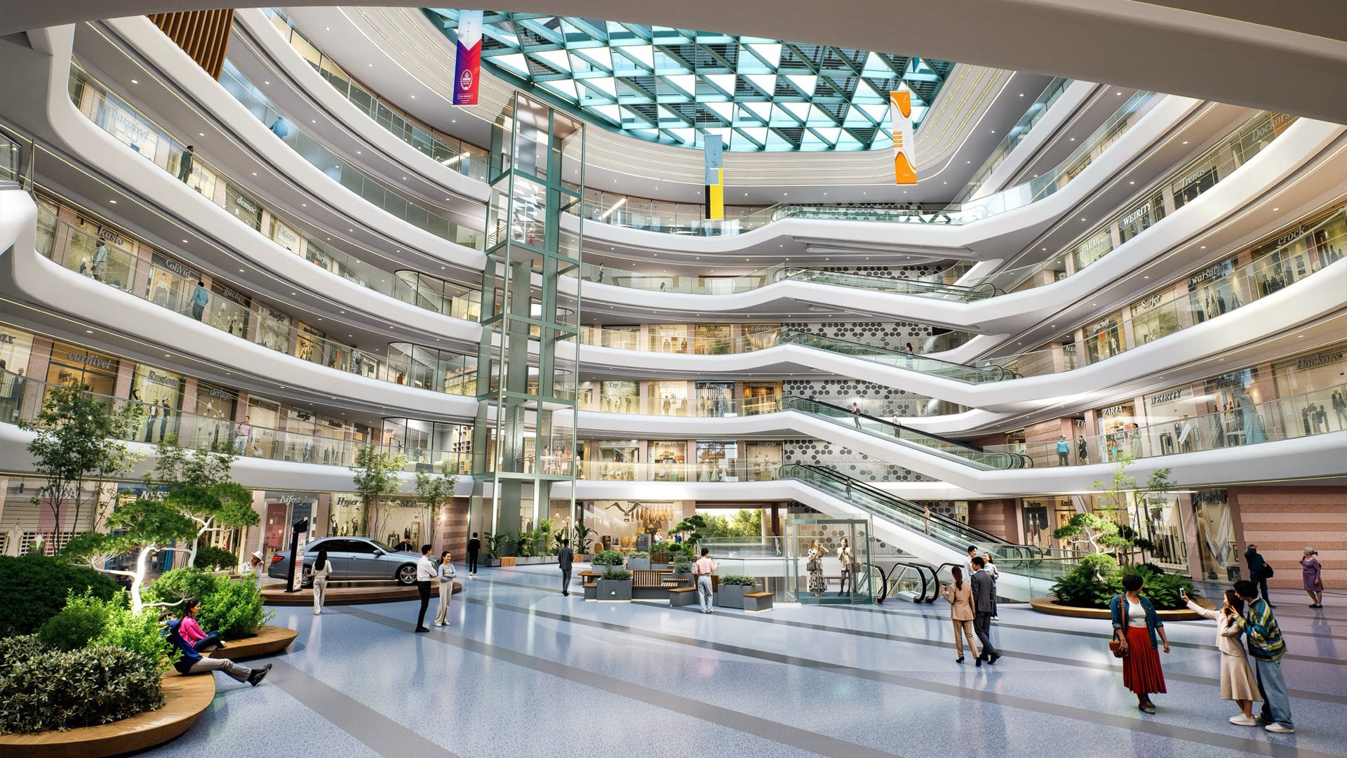 KB West Walk Premium Commercial Management Ground Floor Lobby